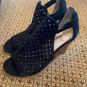 Cole Haan black wedge